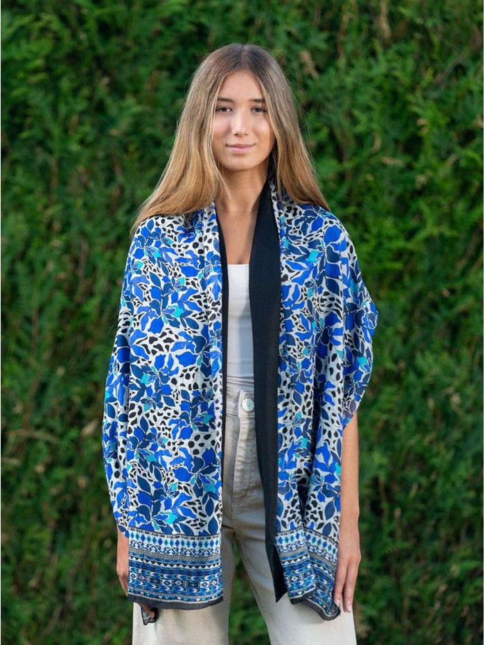 Foulard double en soie ASK237CD