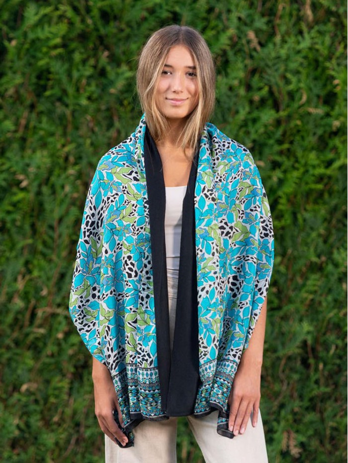 Foulard double en soie ASK237CD