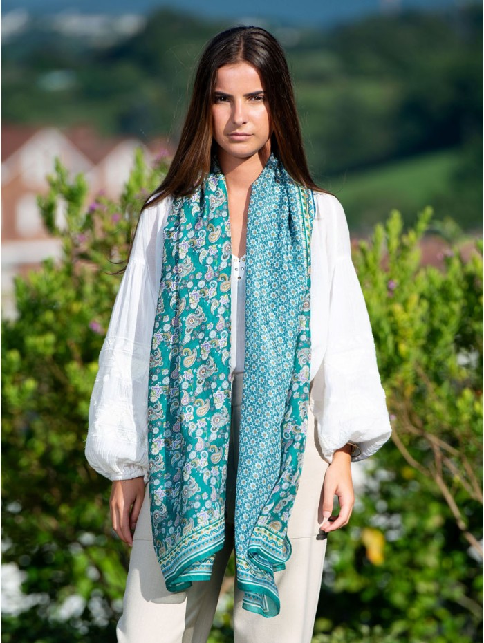 Foulard en soie ATU377C