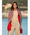 Foulard double en soie ASK124CDB