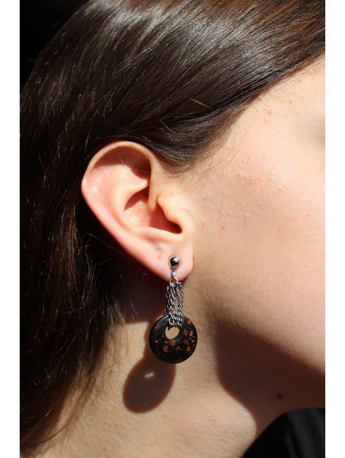 Boucles d'oreilles PENJAN241 - Pack de 4 couleurs