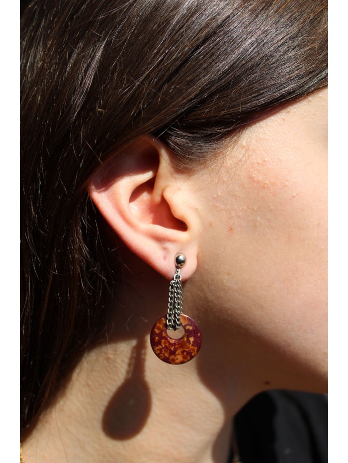 Boucles d'oreilles PENJAN241 - Pack de 4 couleurs