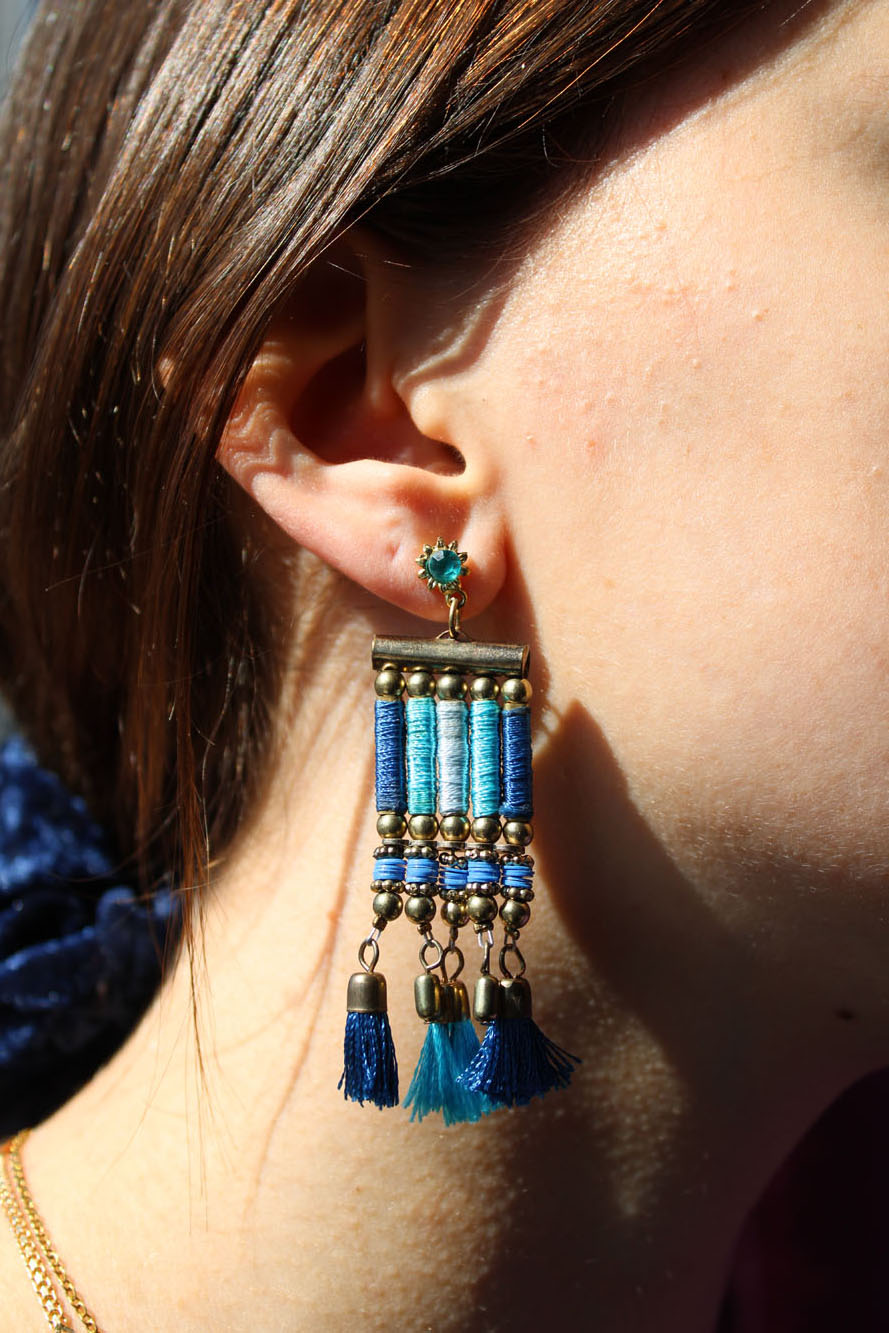 Pendientes PENJAN587D - Pack de 4 colores