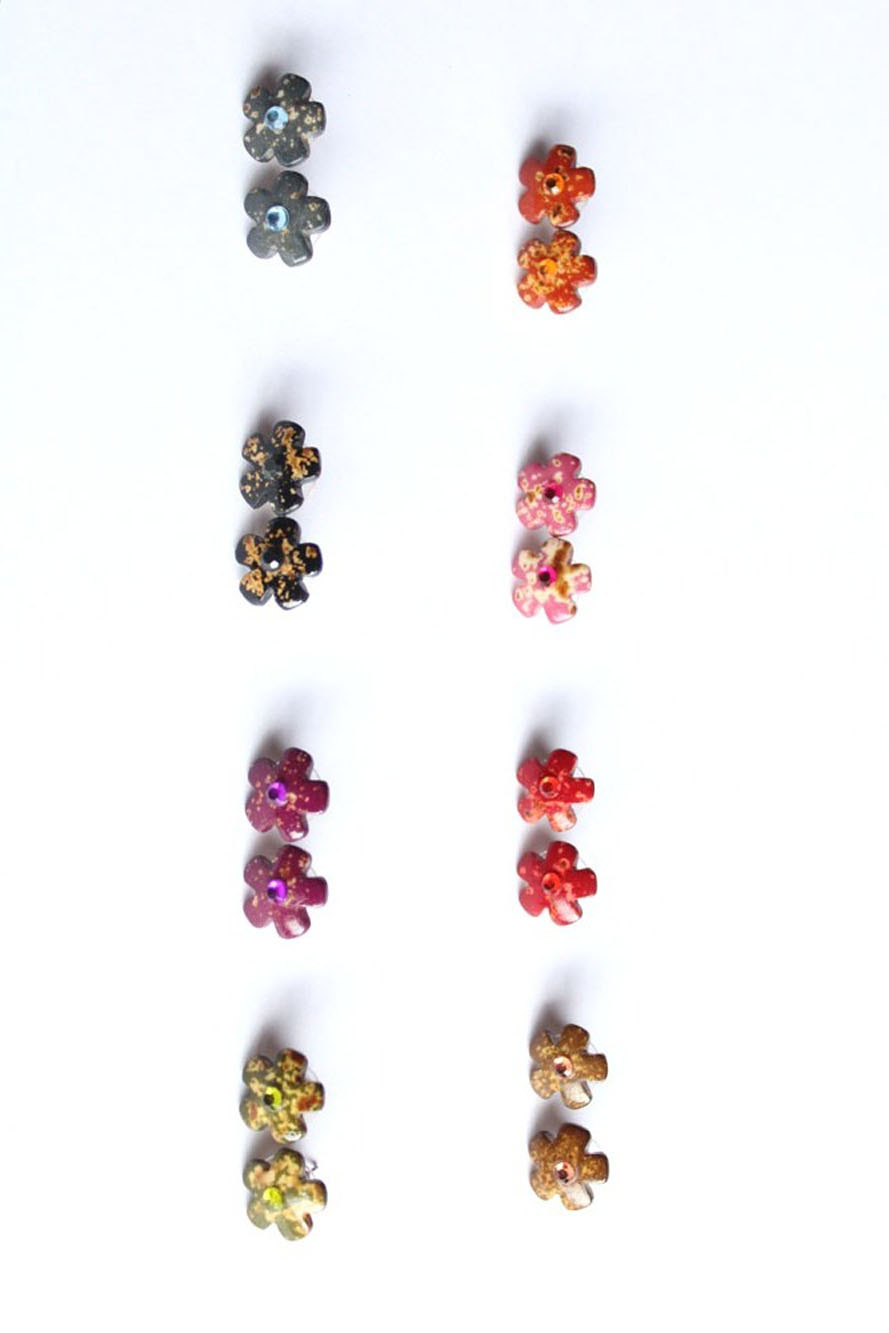 Boucles d'oreilles PENJAN210 - Pack de 8 couleurs