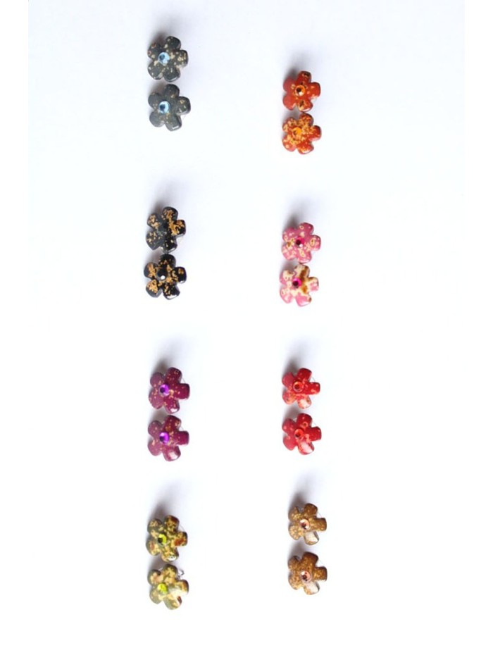Pendientes PENJAN210 - Pack de 8 colores