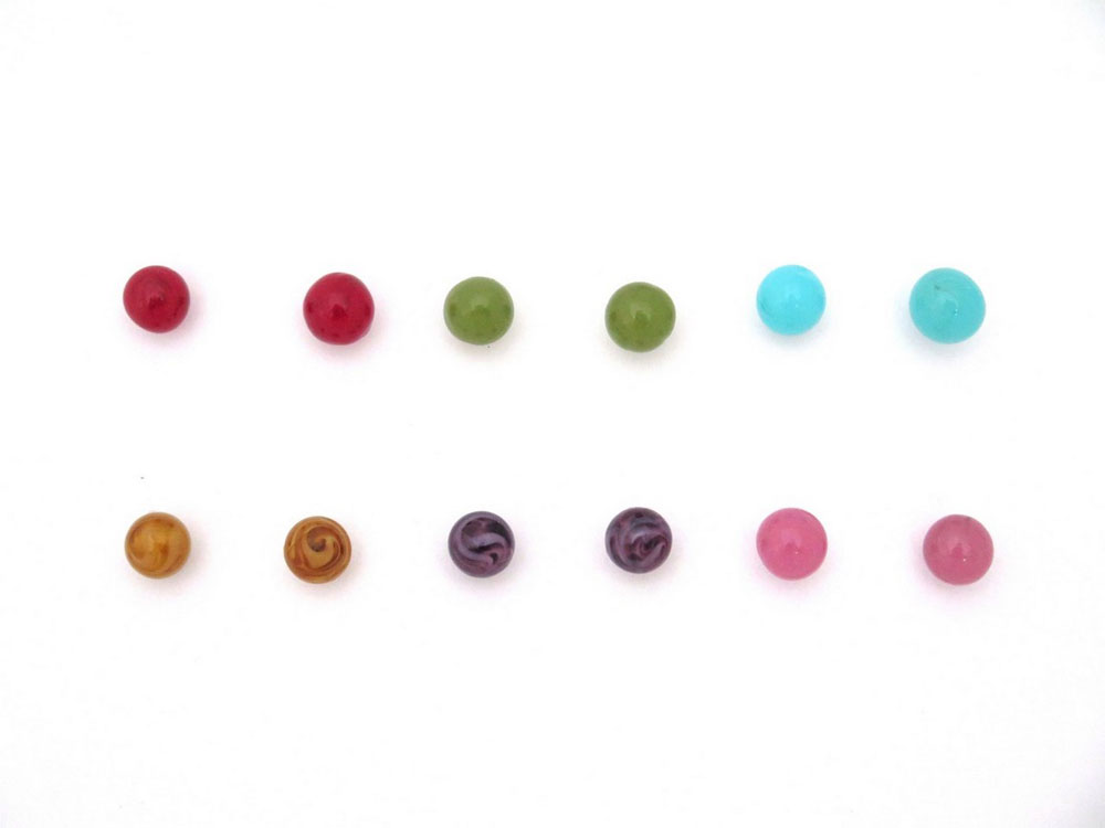 Pendientes PENJAN211- Pack de 6 colores