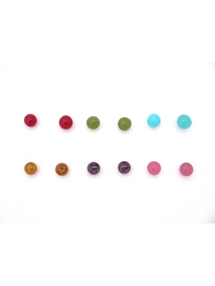 Pendientes PENJAN211- Pack de 6 colores