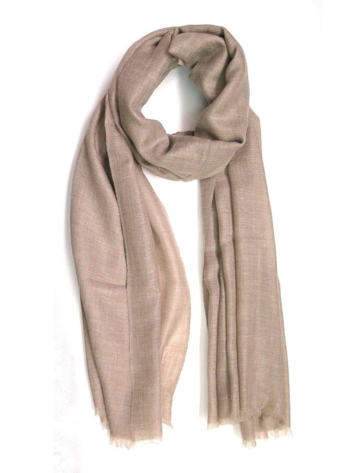 Chal de cashmere ACASHEBEIGE