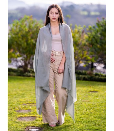 Plain cotton scarf ACTGNEUTRAL