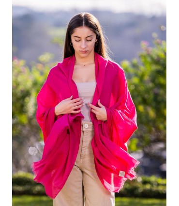 Plain cotton scarf ACTROSEBEET