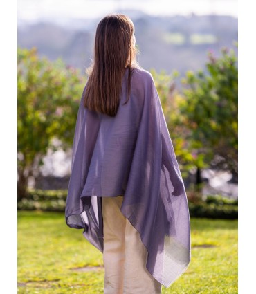 Foulard uni coton ACTGSHARK