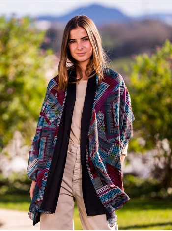 Double silk foulard ATU335CD