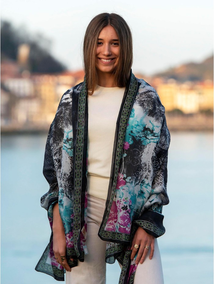 Silk foulard ATU371C