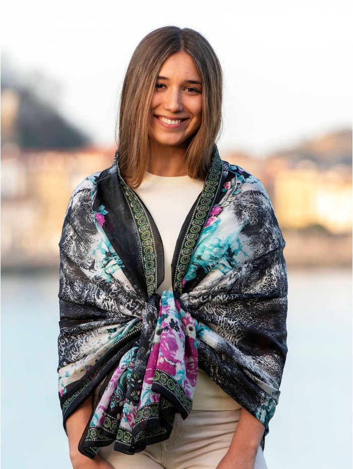 Silk foulard ATU371C