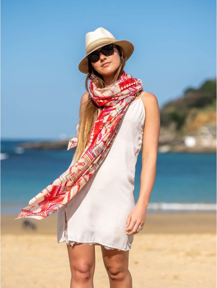 Cotton shawl-sarong ACT113C