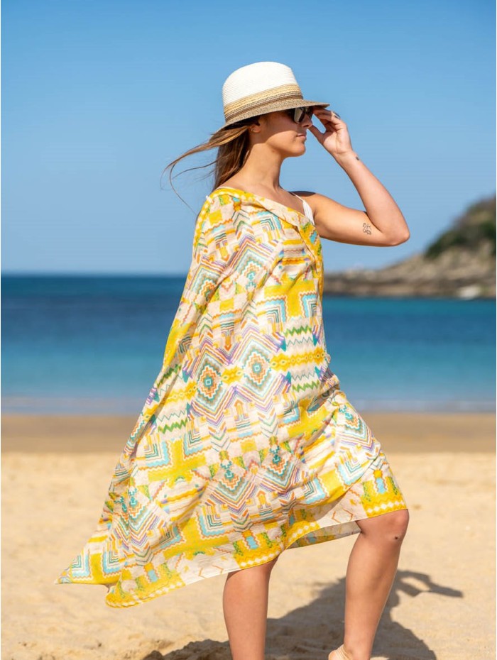 Cotton shawl-sarong ACT113C