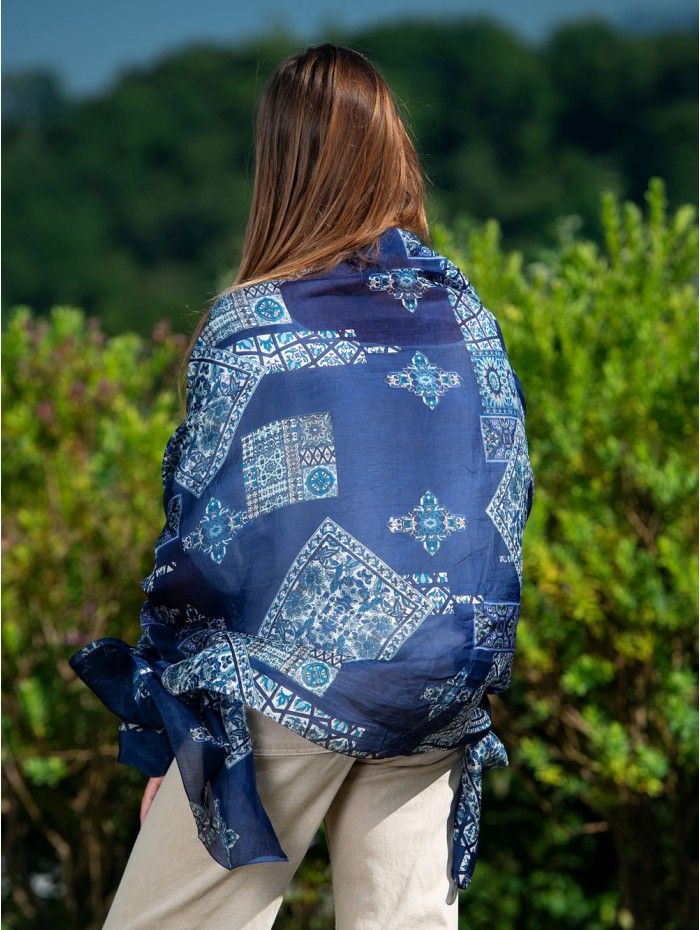Silk foulard ATU368C