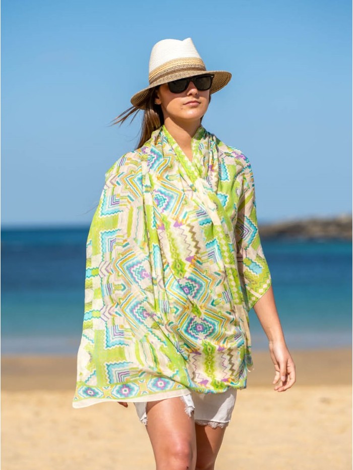 Cotton shawl-sarong ACT113C
