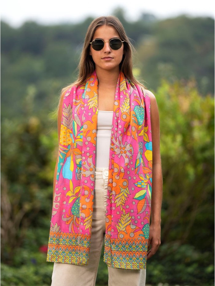 Cotton shawl-sarong ACT112C