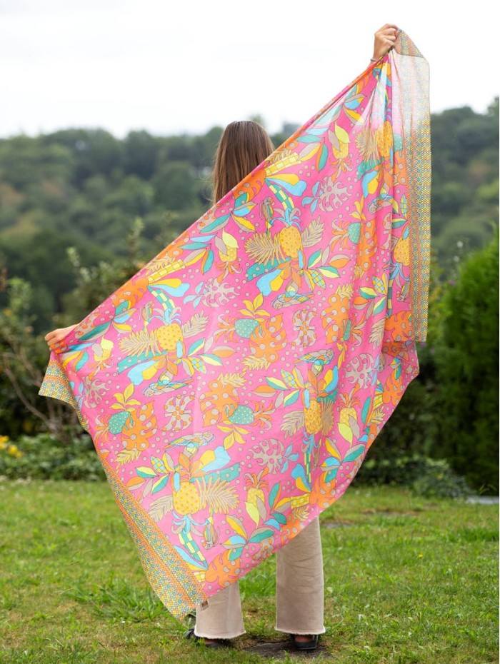 Cotton shawl-sarong ACT112C