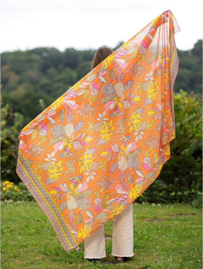 Cotton shawl-sarong ACT112C