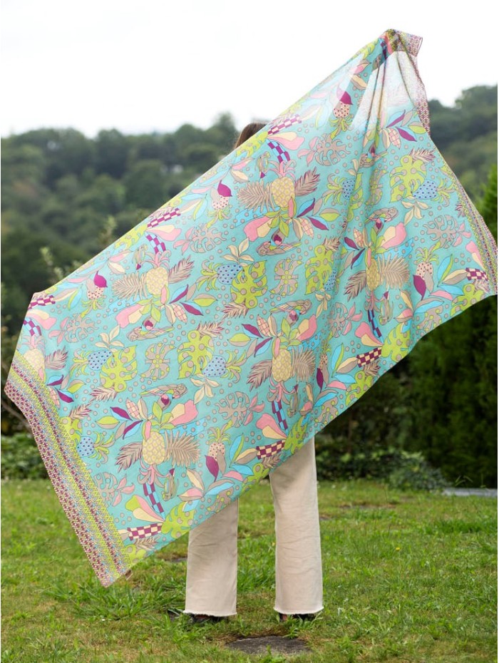 Cotton shawl-sarong ACT112C