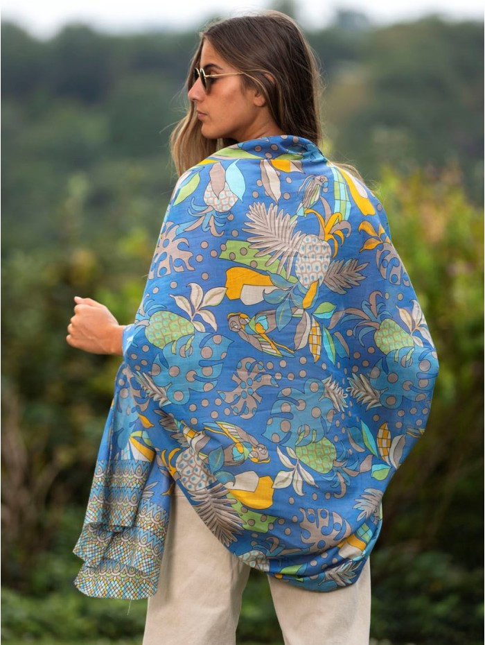 Cotton shawl-sarong ACT112C