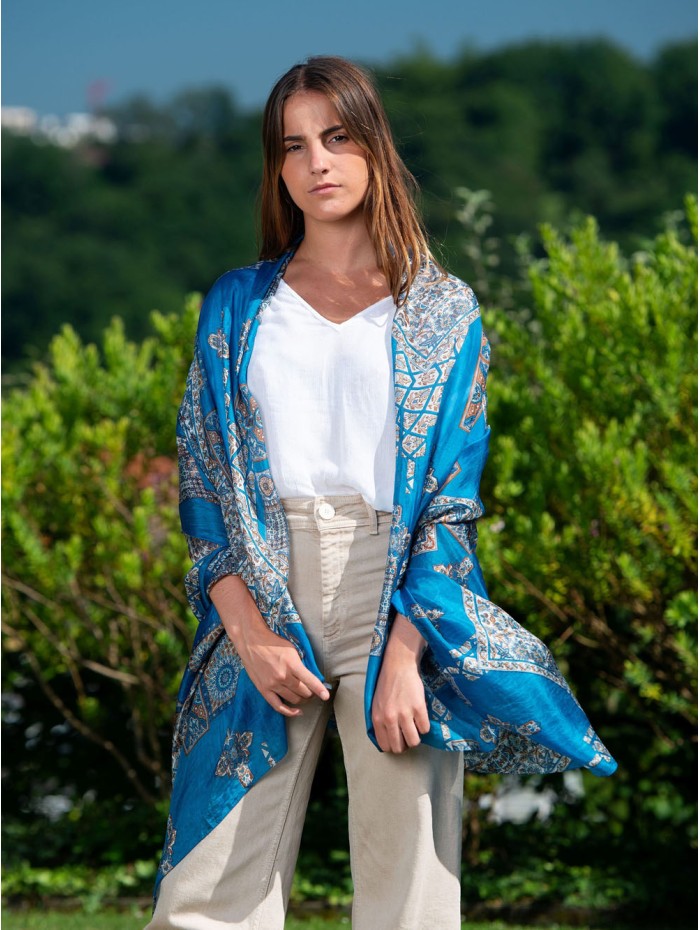 Silk foulard ATU368C