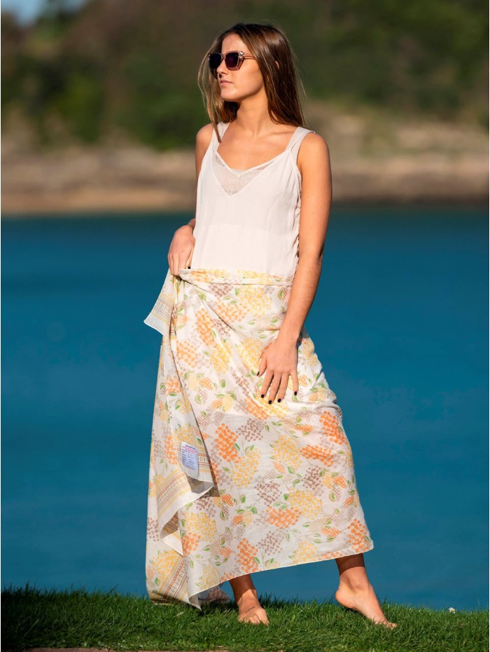 Cotton shawl-sarong ACT109C