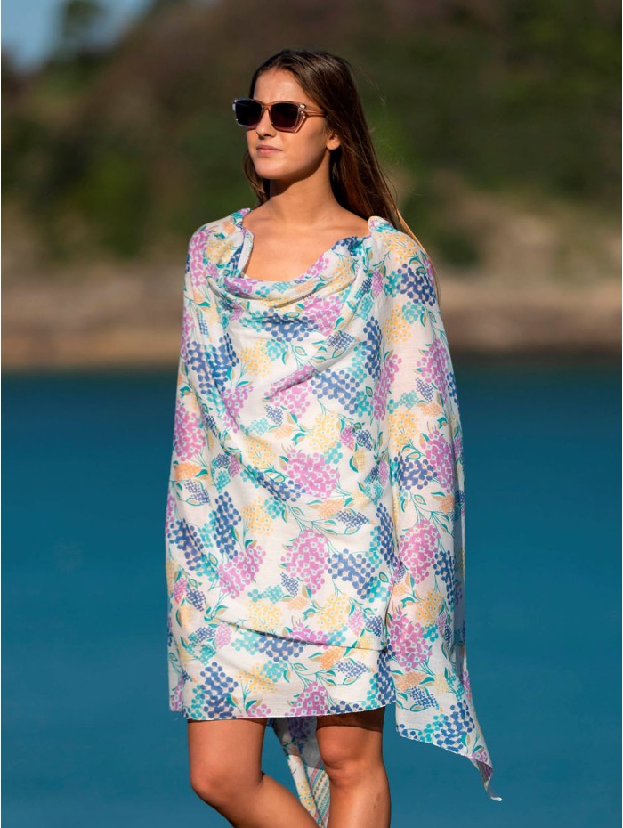 Cotton shawl-sarong ACT109C