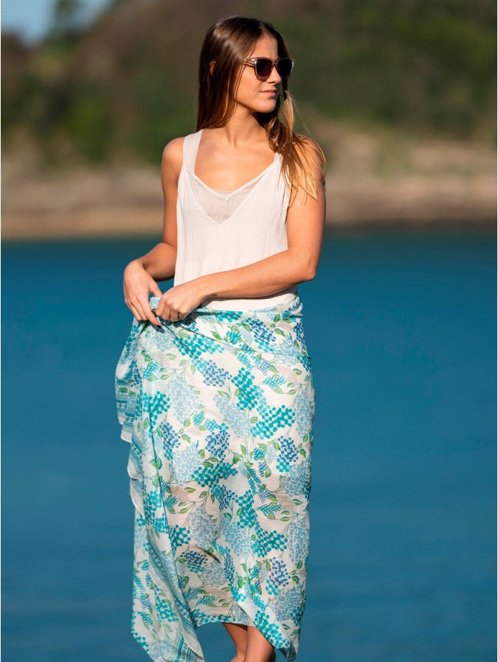 Cotton shawl-sarong ACT109C