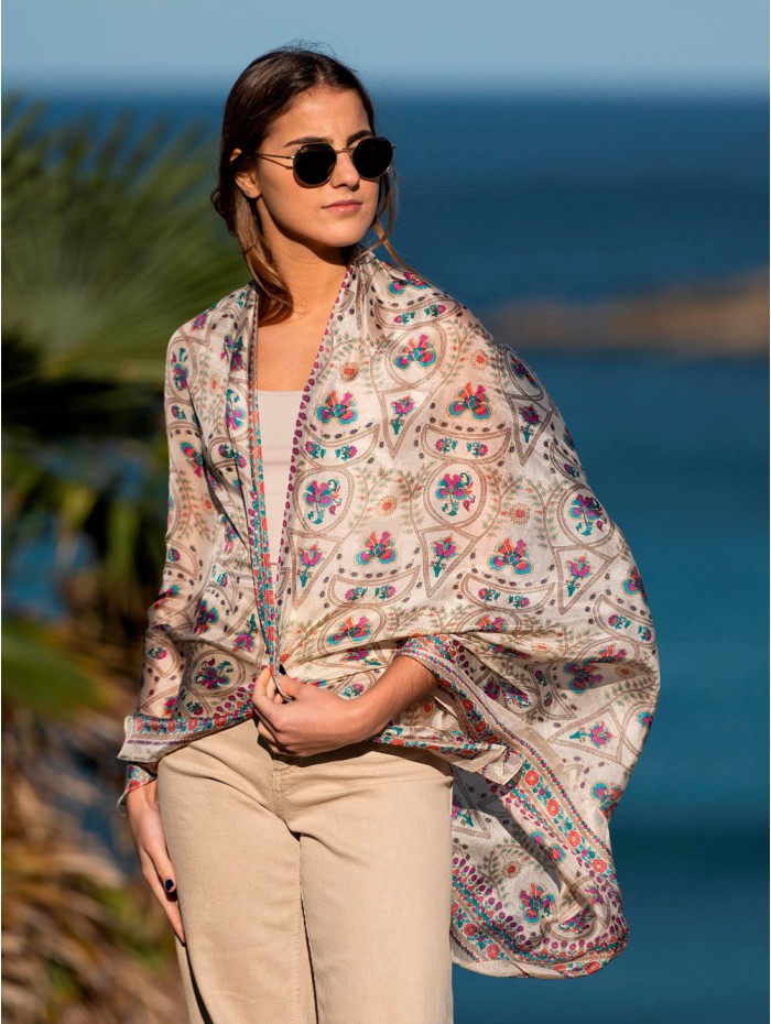Foulard en soie ASK221C