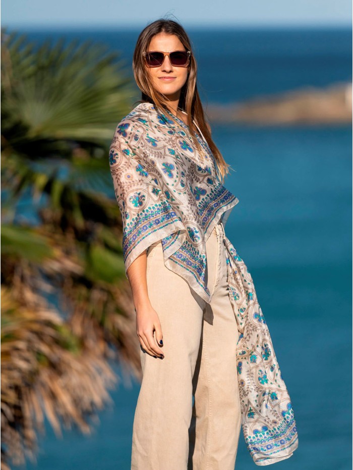 Foulard en soie ASK221C