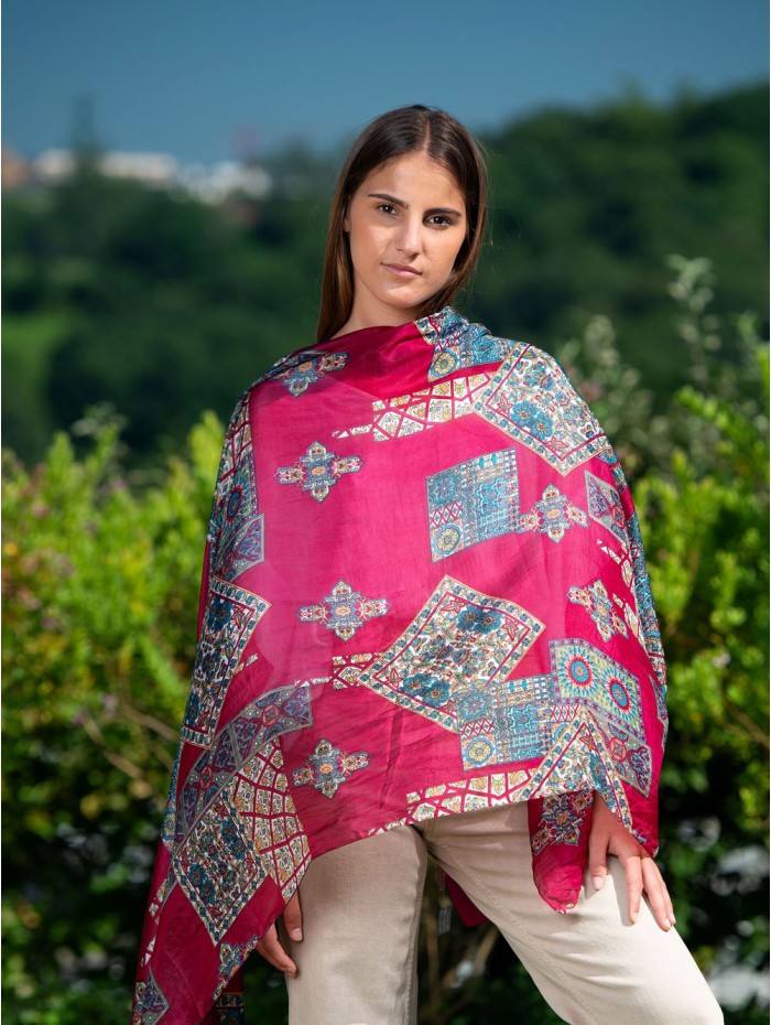 Silk foulard ATU368C