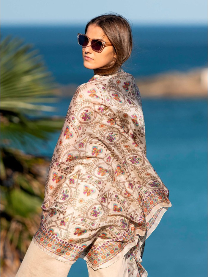 Foulard en soie ASK221C