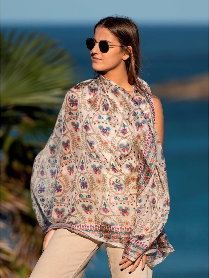 Foulard en soie ASK221C