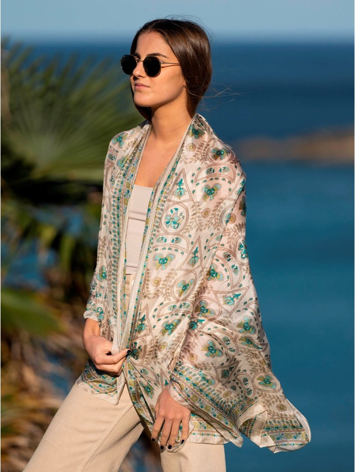 Foulard en soie ASK221C