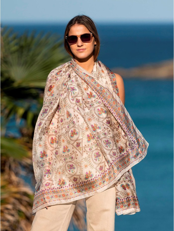 Foulard en soie ASK221C