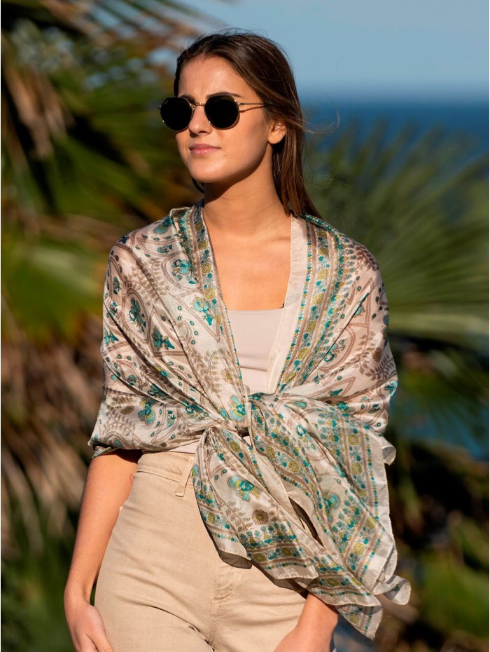 Foulard en soie ASK221C