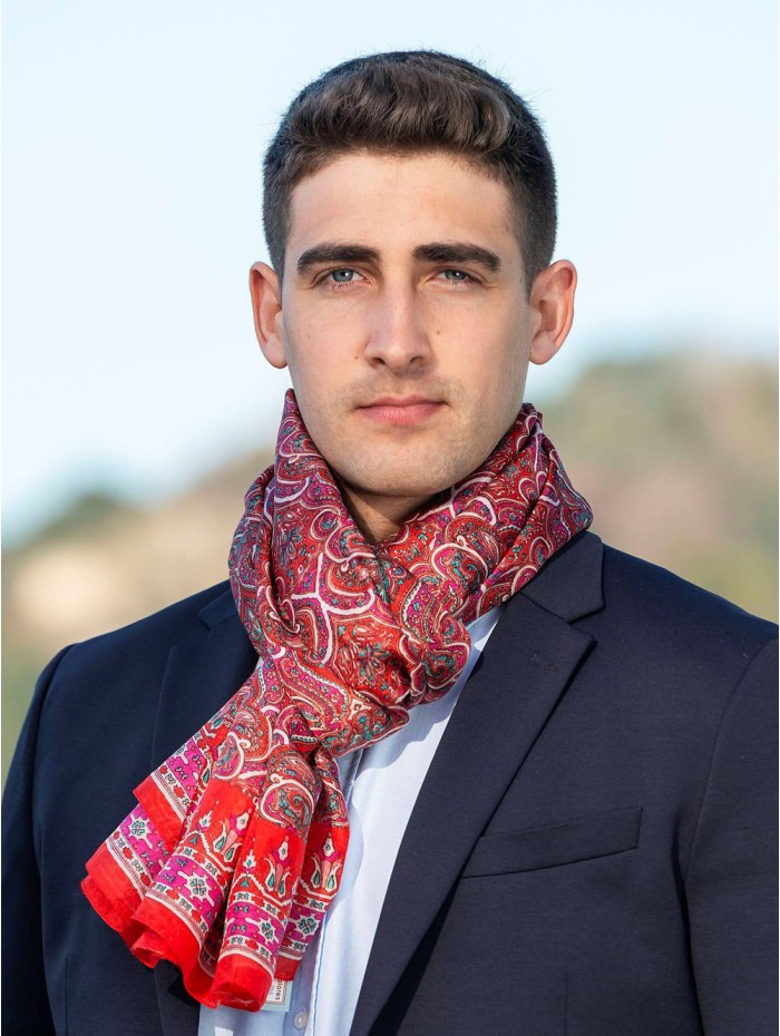 Foulard en soie ATU343C