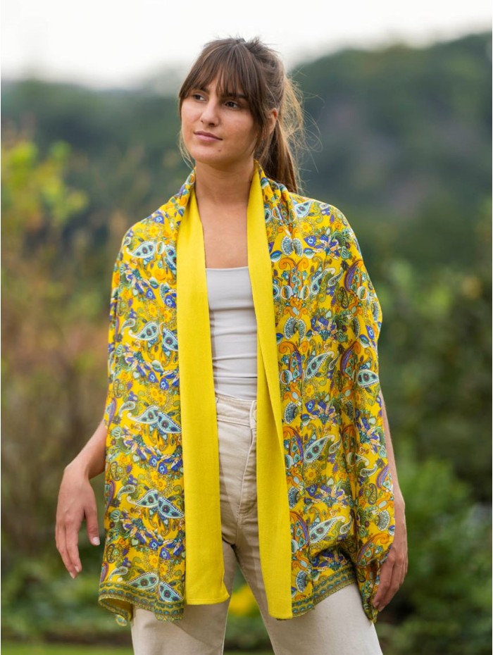 Foulard double en soie ASK250CD