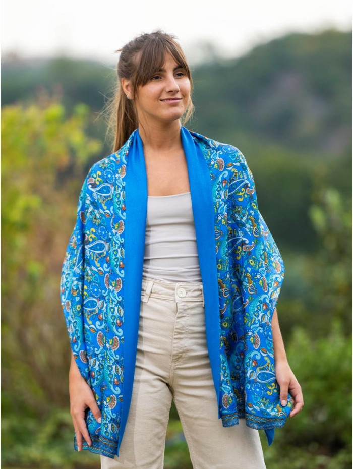 Foulard double en soie ASK250CD