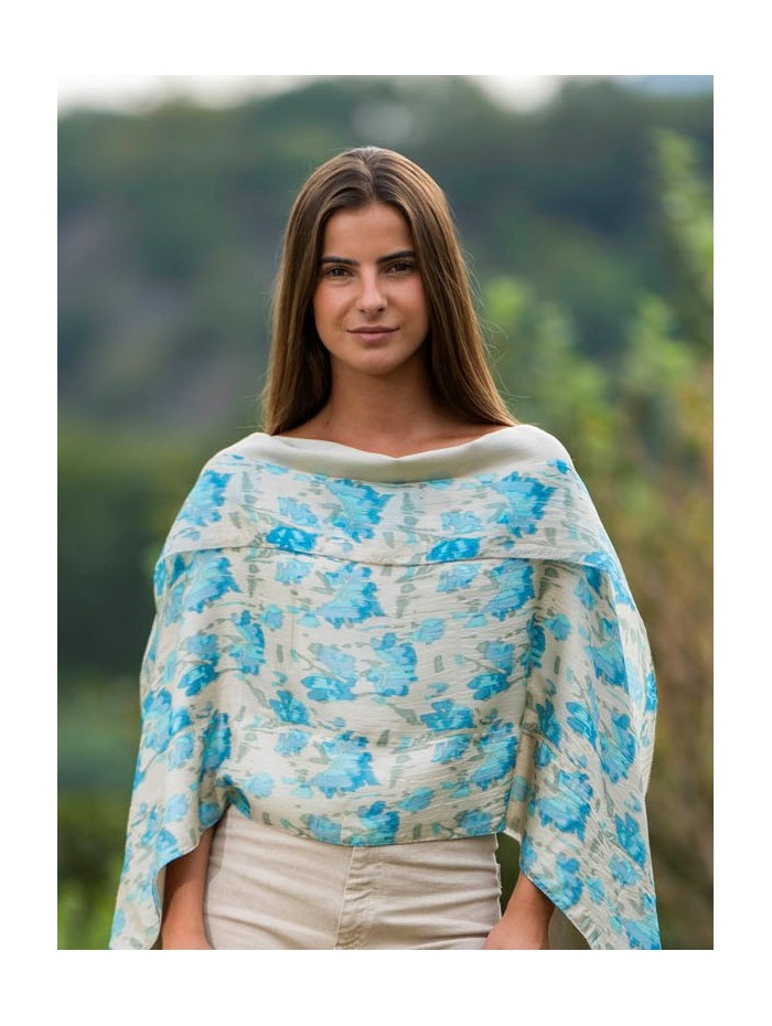 Foulard double en soie ASK251CD