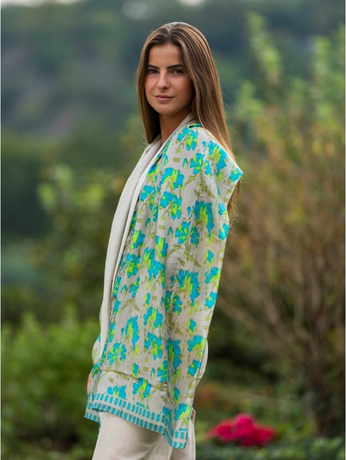 Foulard double en soie ASK251CD