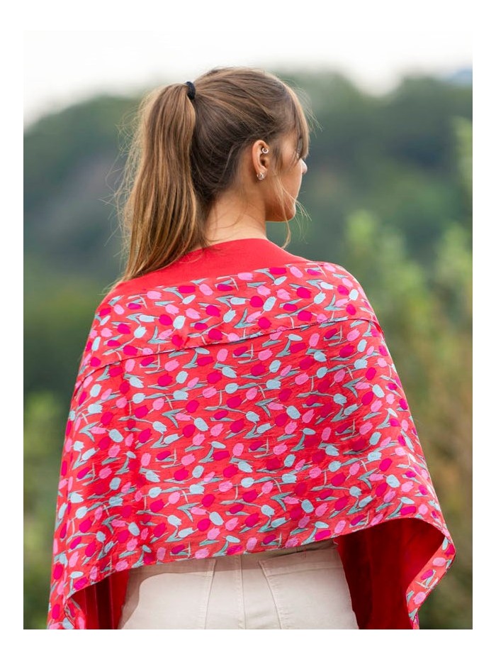 Foulard double en soie ASK252CDA