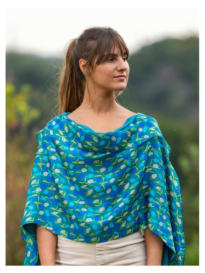 Foulard double en soie ASK252CDA