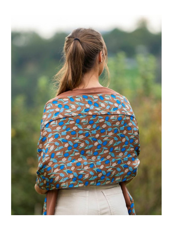 Foulard double en soie ASK252CDA