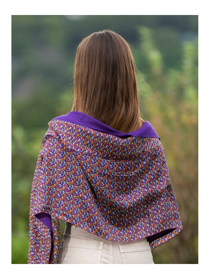 Foulard double en soie ASK252CDB