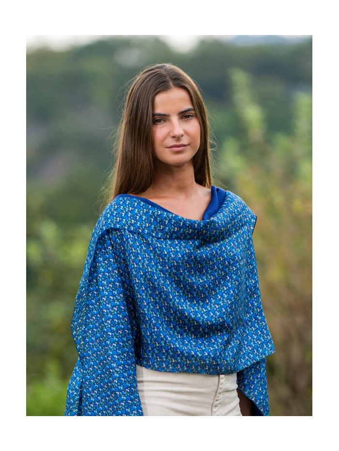 Foulard double en soie ASK252CDB