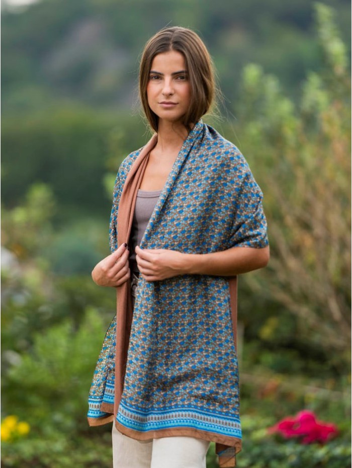 Foulard double en soie ASK252CDB